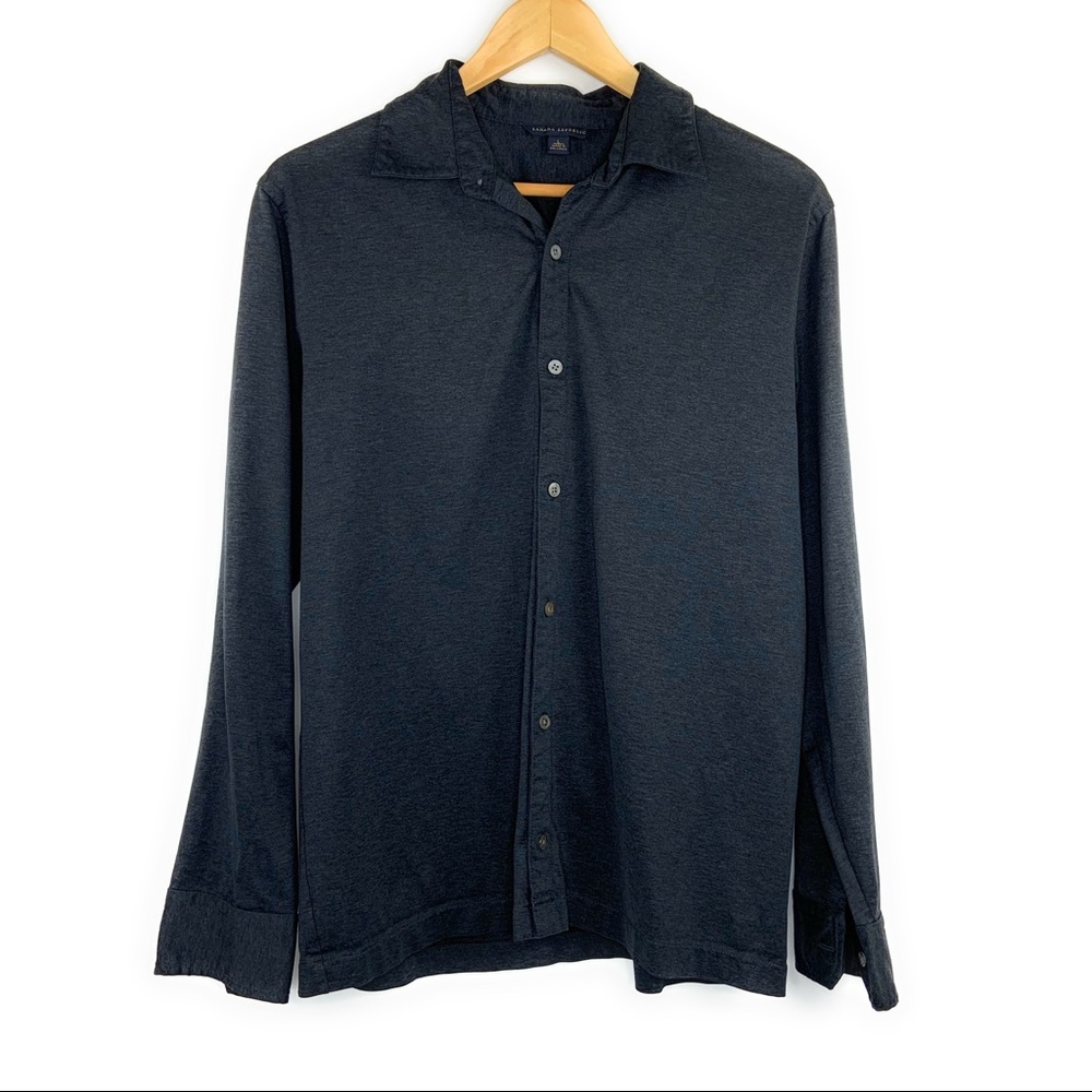 Men’s Grey Banana Republic Dress Button Down Shirt